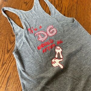 Grey DG delta gamma Disney tank